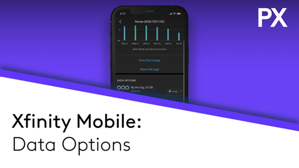 Xfinity Mobile: Data Options